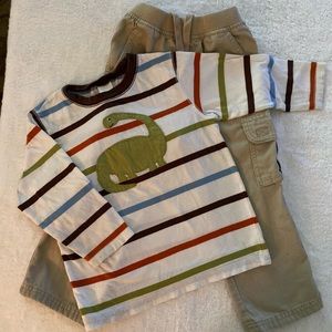 Boy’s Gymboree 3T Top and 3T Cargo Pants